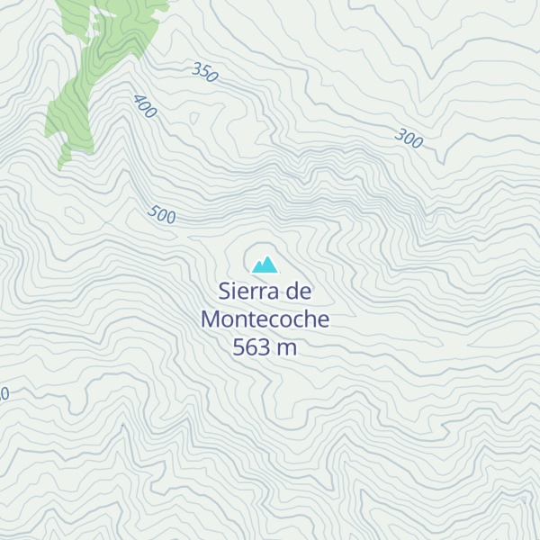 Map of Cabezada de la Cañada del Helecho