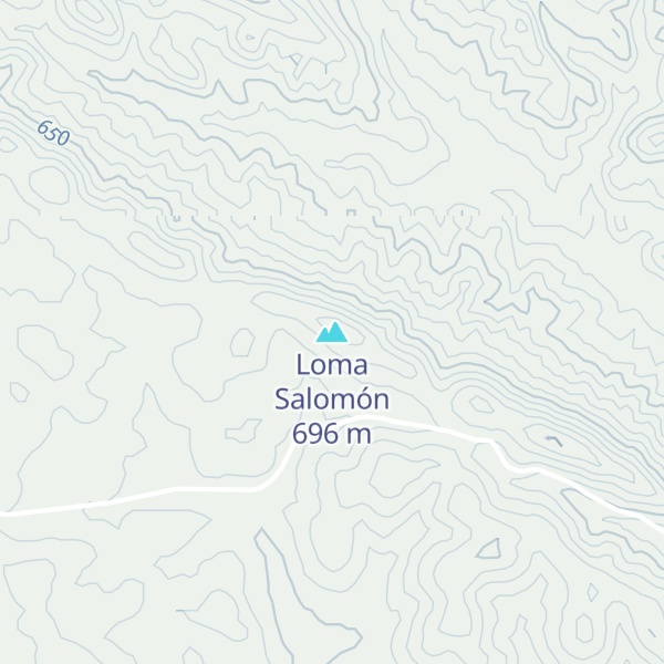 Map of Loma Salomón