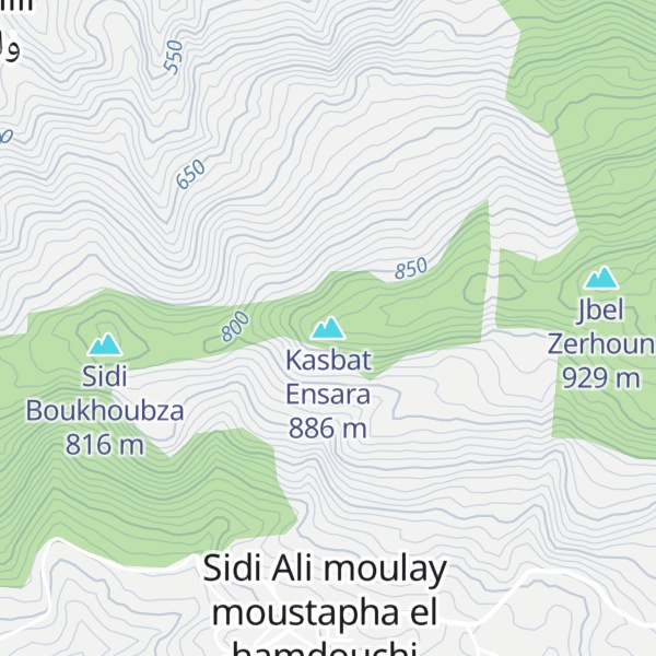 Map of Kasbat Ensara
