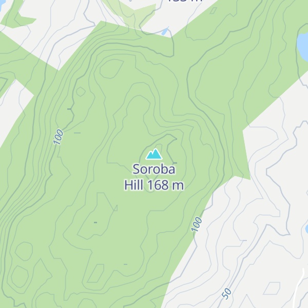 Map of Soroba Hill