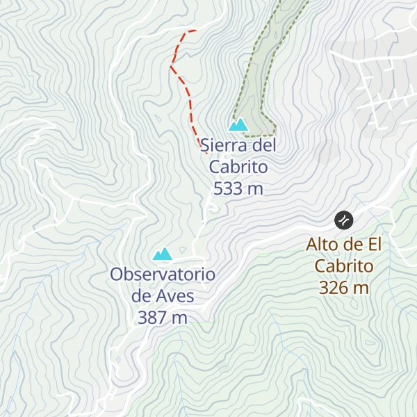 Map of Mirador del Estrecho