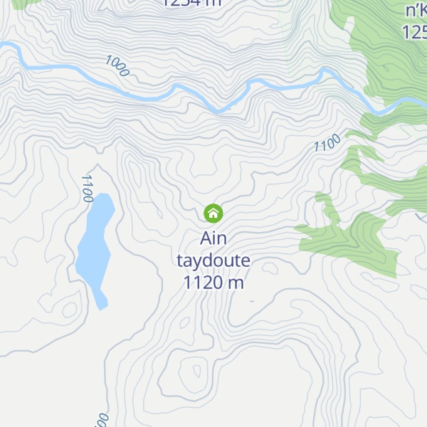 Map of Ain taydoute