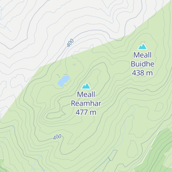 Map of Meall Reamhar