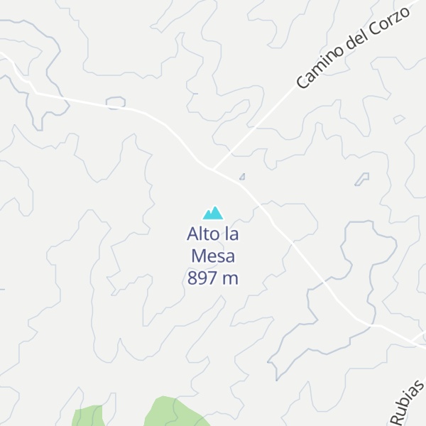 Map of Alto la Mesa