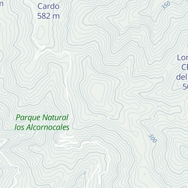 Map of Sierra de Murta