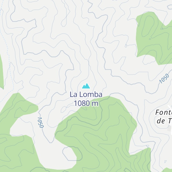 Map of La Lomba
