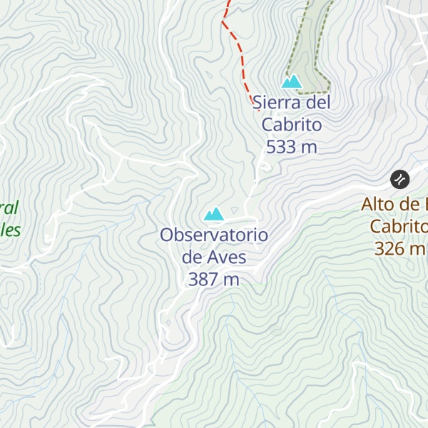 Map of Observatorio de Aves