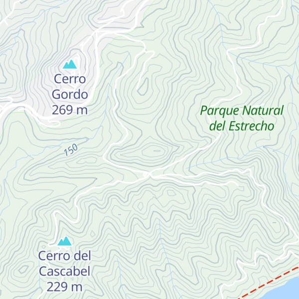 Map of Cerro de las Canteras