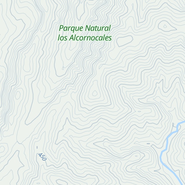 Map of Cerro de los Libros