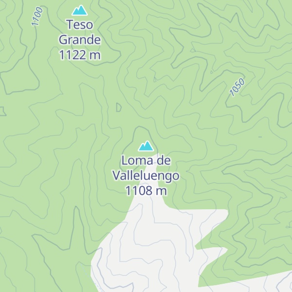 Map of Loma de Valleluengo