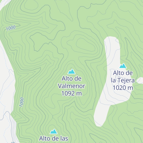 Map of Alto de Valmenor