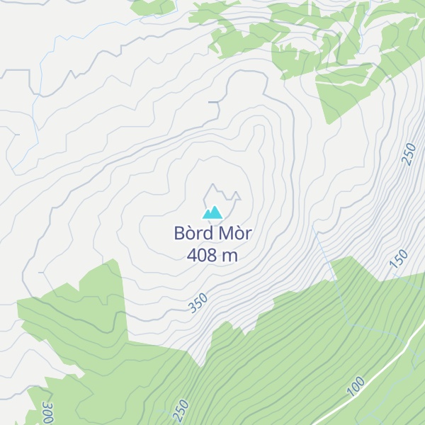 Map of Bòrd Mòr