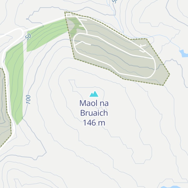 Map of Maol na Bruaich