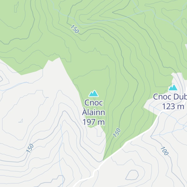 Map of Cnoc Àlainn