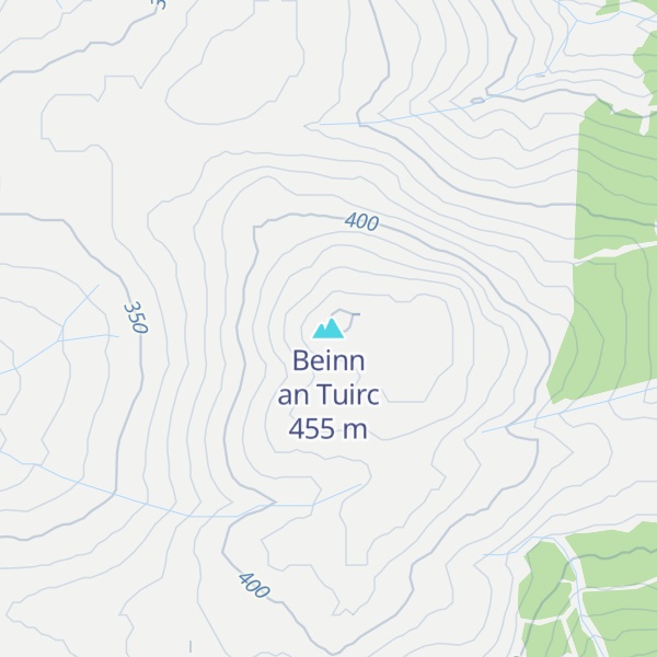 Map of Beinn an Tuirc