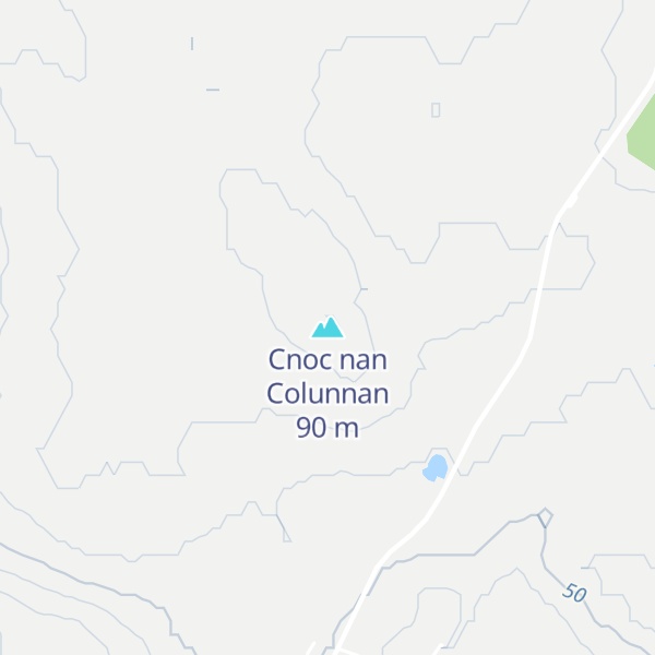 Map of Cnoc nan Colunnan
