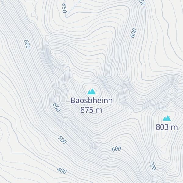 Map of Baosbheinn