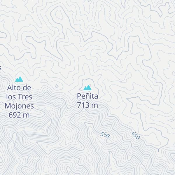 Map of Peñita