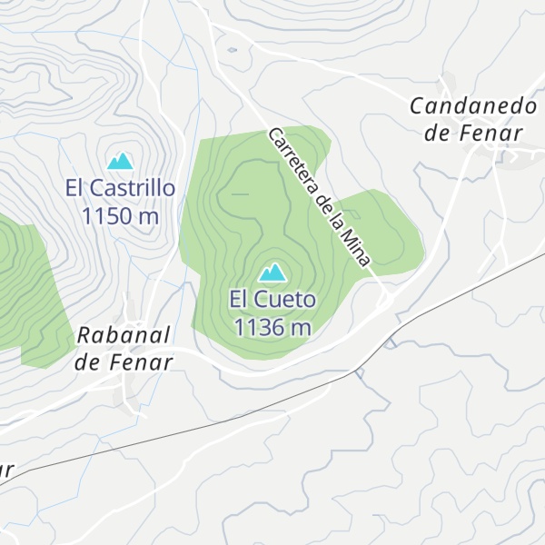 Map of El Cueto