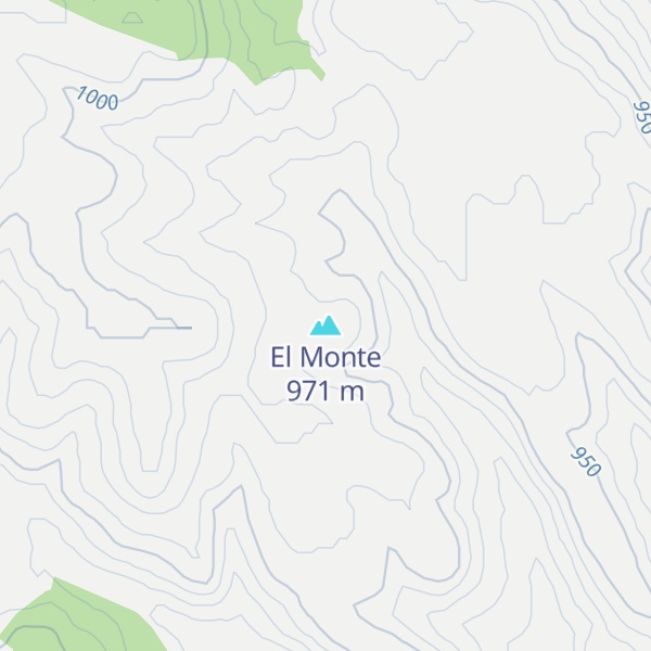 Map of El Monte