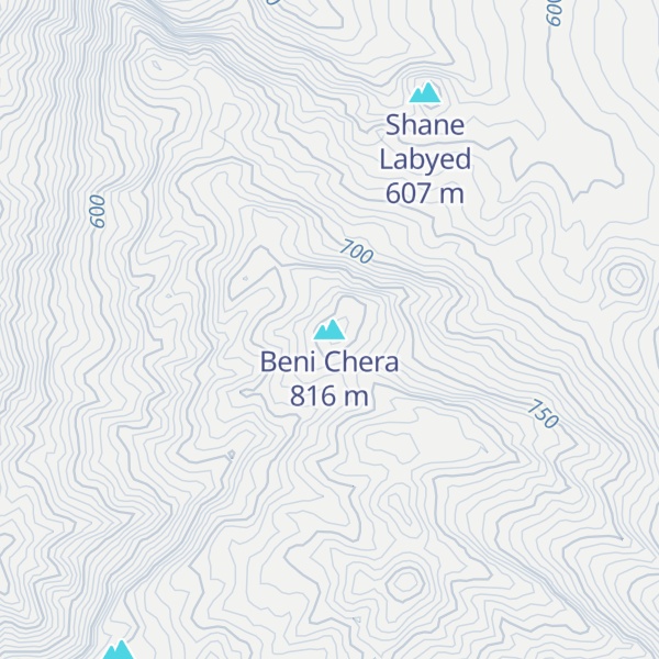 Map of Beni Chera