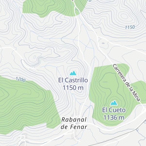 Map of El Castrillo
