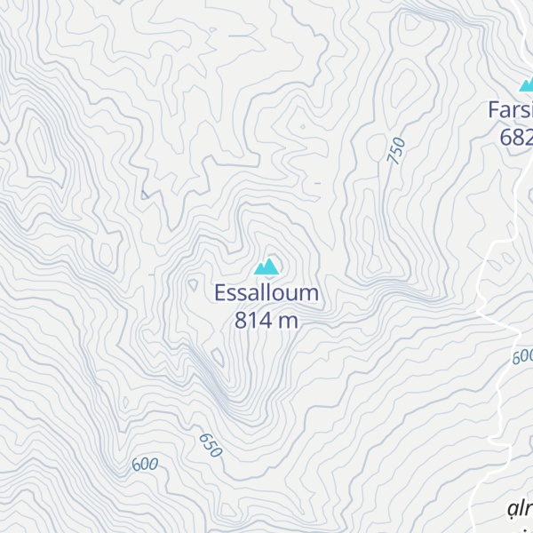 Map of Essalloum