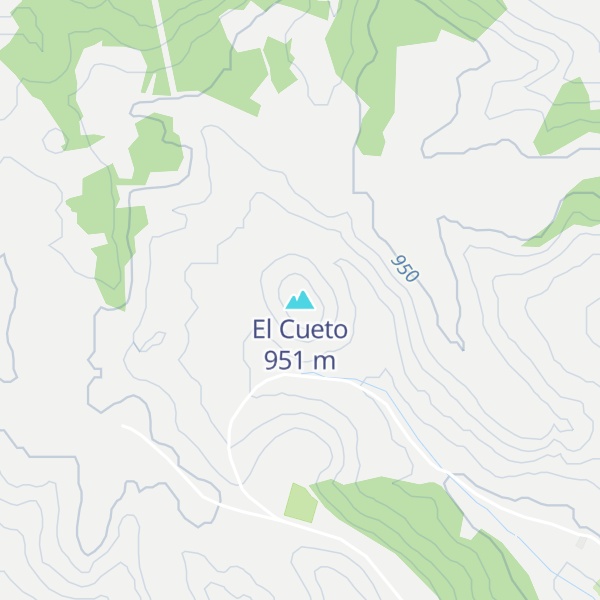 Map of El Cueto