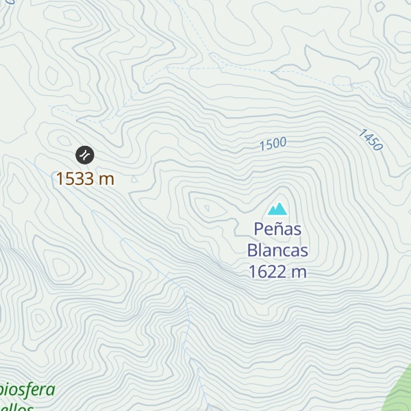 Map of Alto del Horzal