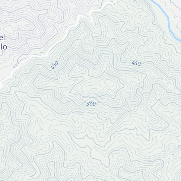 Map of Cerro de las Majadillas