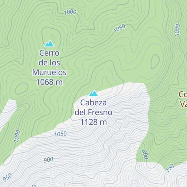 Map of Cabeza del Fresno