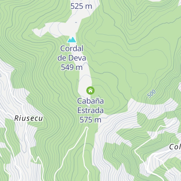 Map of Cabaña Estrada