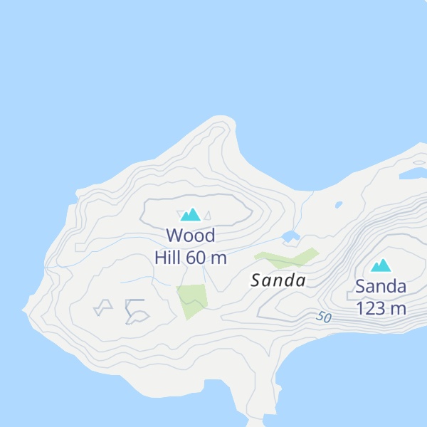 Map of Beinn a' Theine