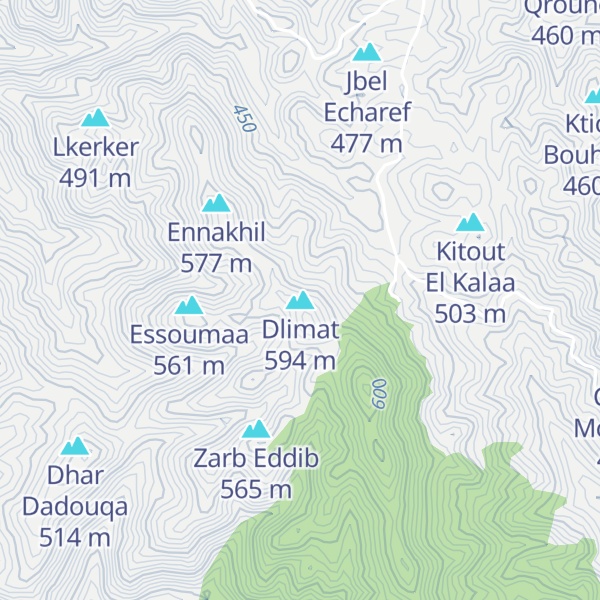 Map of Dlimat