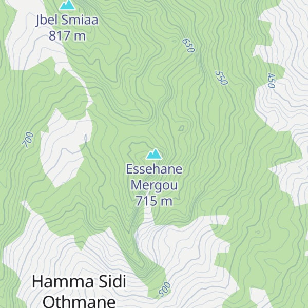 Map of Essehane Mergou