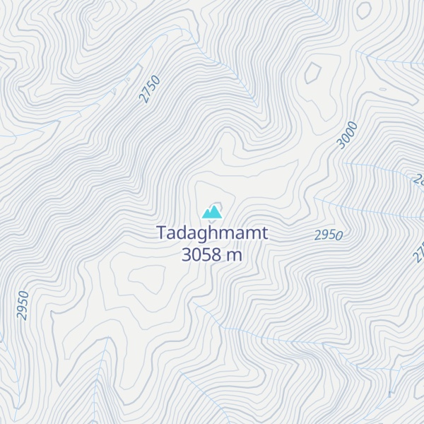 Map of Tadaghmamt