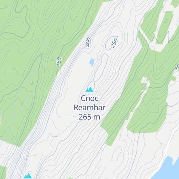 Map of Cnoc Reamhar