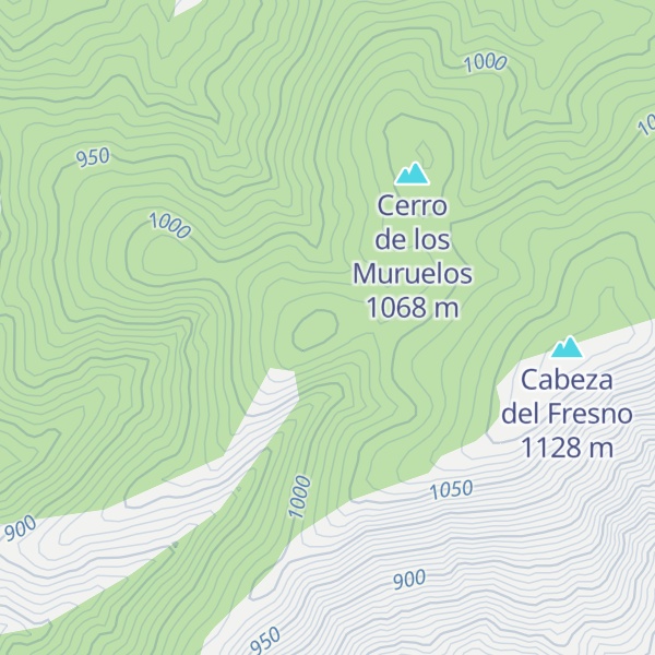 Map of Cerro de los Maruelos
