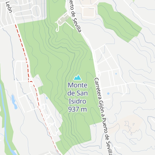 Map of Monte de San Isidro