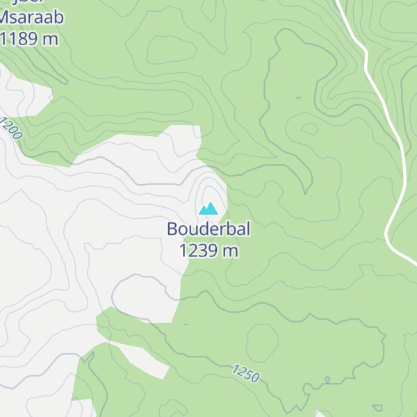 Map of Bouderbal