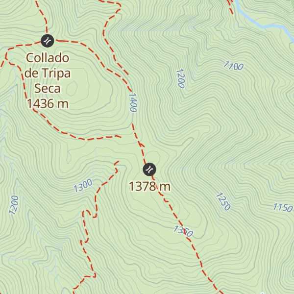 Map of Refugio del Brezo