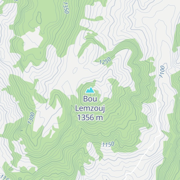 Map of Bou Lemzouj