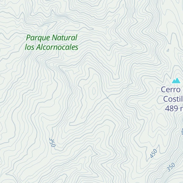 Map of Cerro de las Beatas