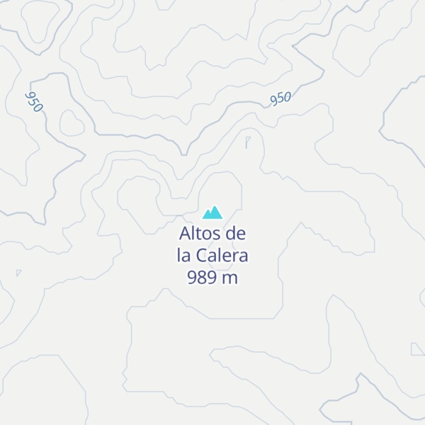Map of Altos de la Calera