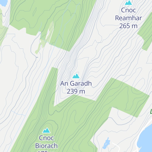 Map of An Garadh
