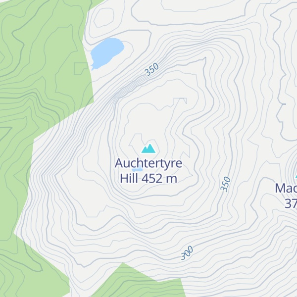 Map of Auchtertyre Hill