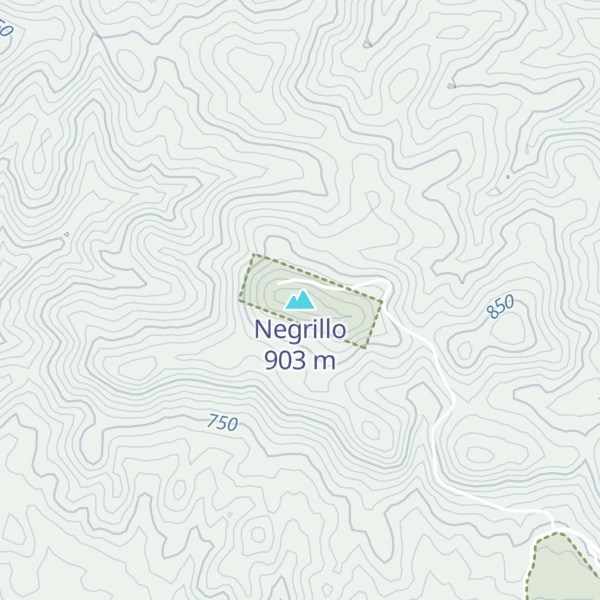 Map of Negrillo