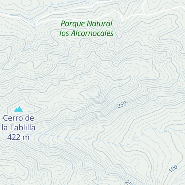 Map of Cerro del Tajo de los Príncipes