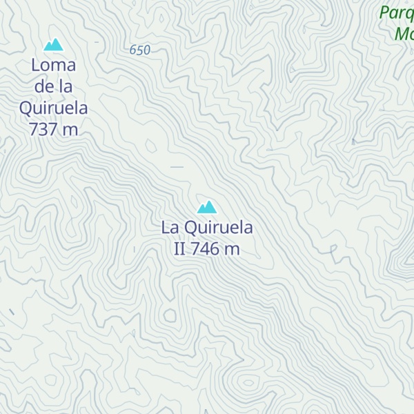 Map of La Quiruela II