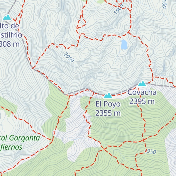Map of La Azagaya